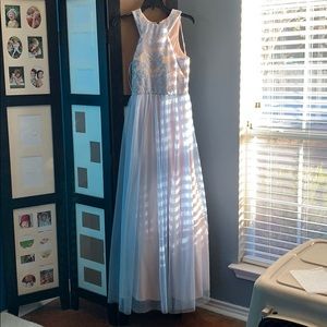Floor length prom dress